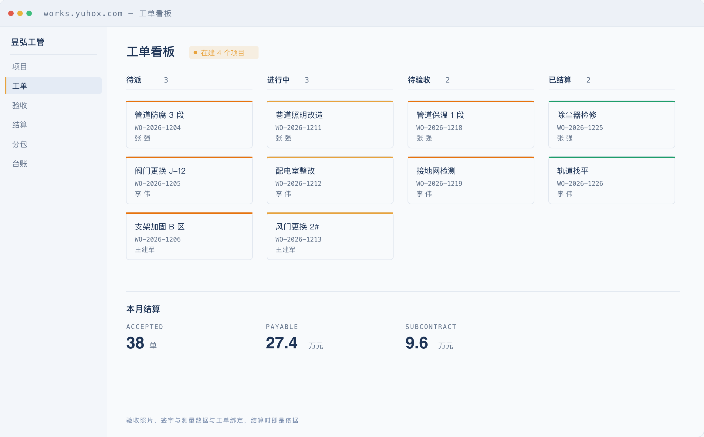 昱弘工管